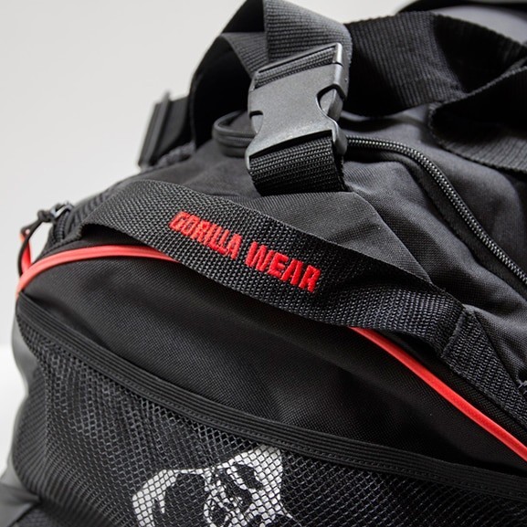 Jerome Gym Bag – Black/Red