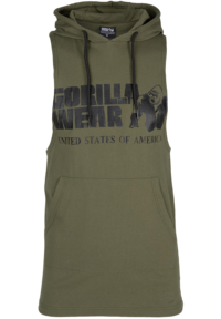 Худи Rogers Hooded Tank Top – Army Green от Gorilla Wear