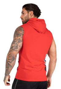 Худи Melbourne S/L Hooded T-shirt – Red от Gorilla Wear