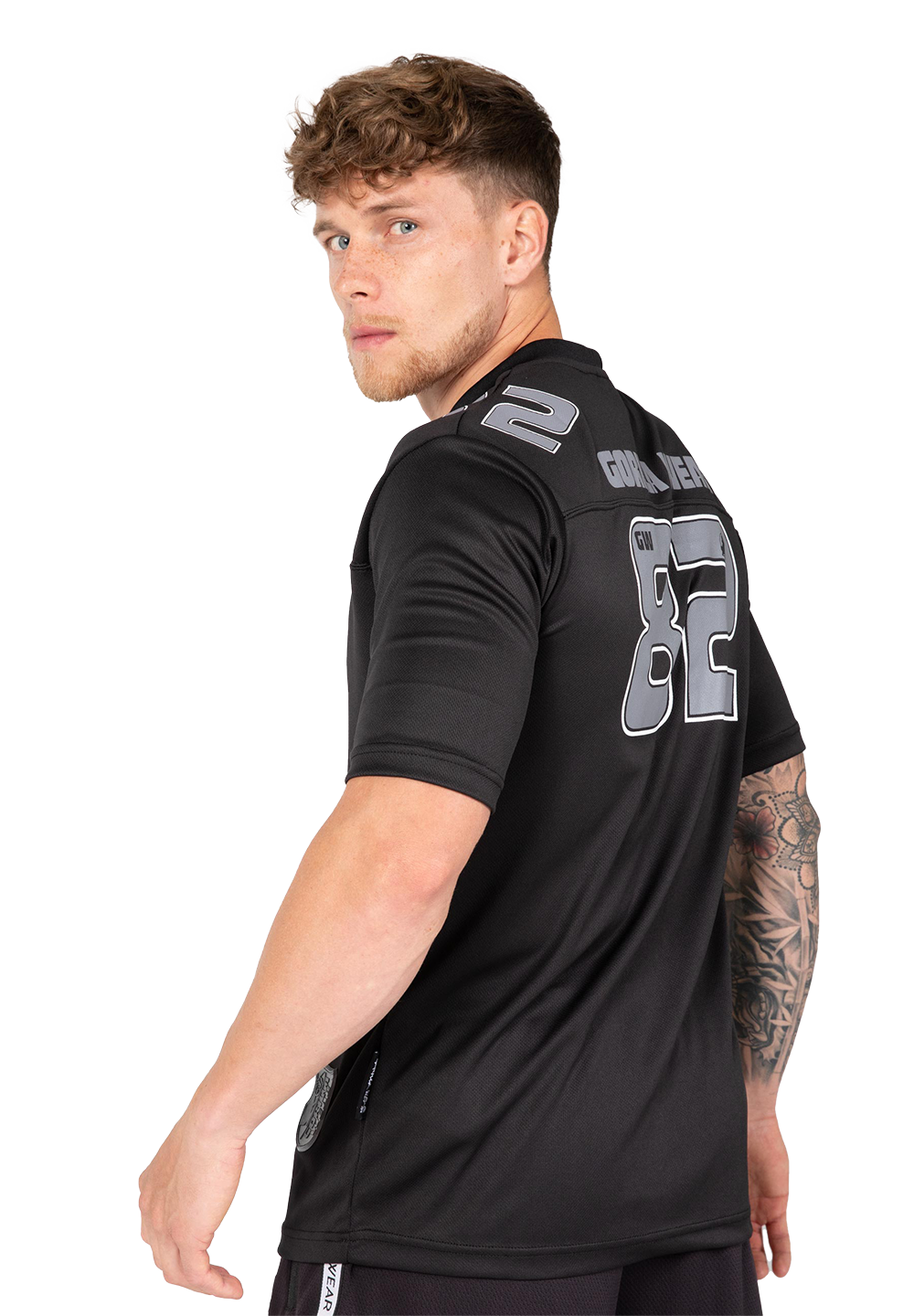 Футболка Fresno T-shirt Black/Gray от Gorilla Wear
