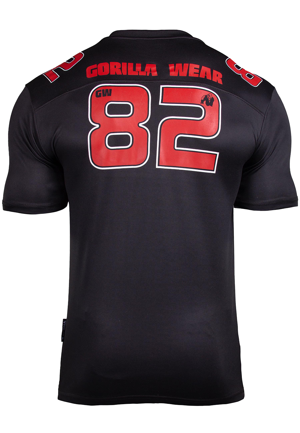 Футболка Fresno T-shirt Black/Red от Gorilla Wear
