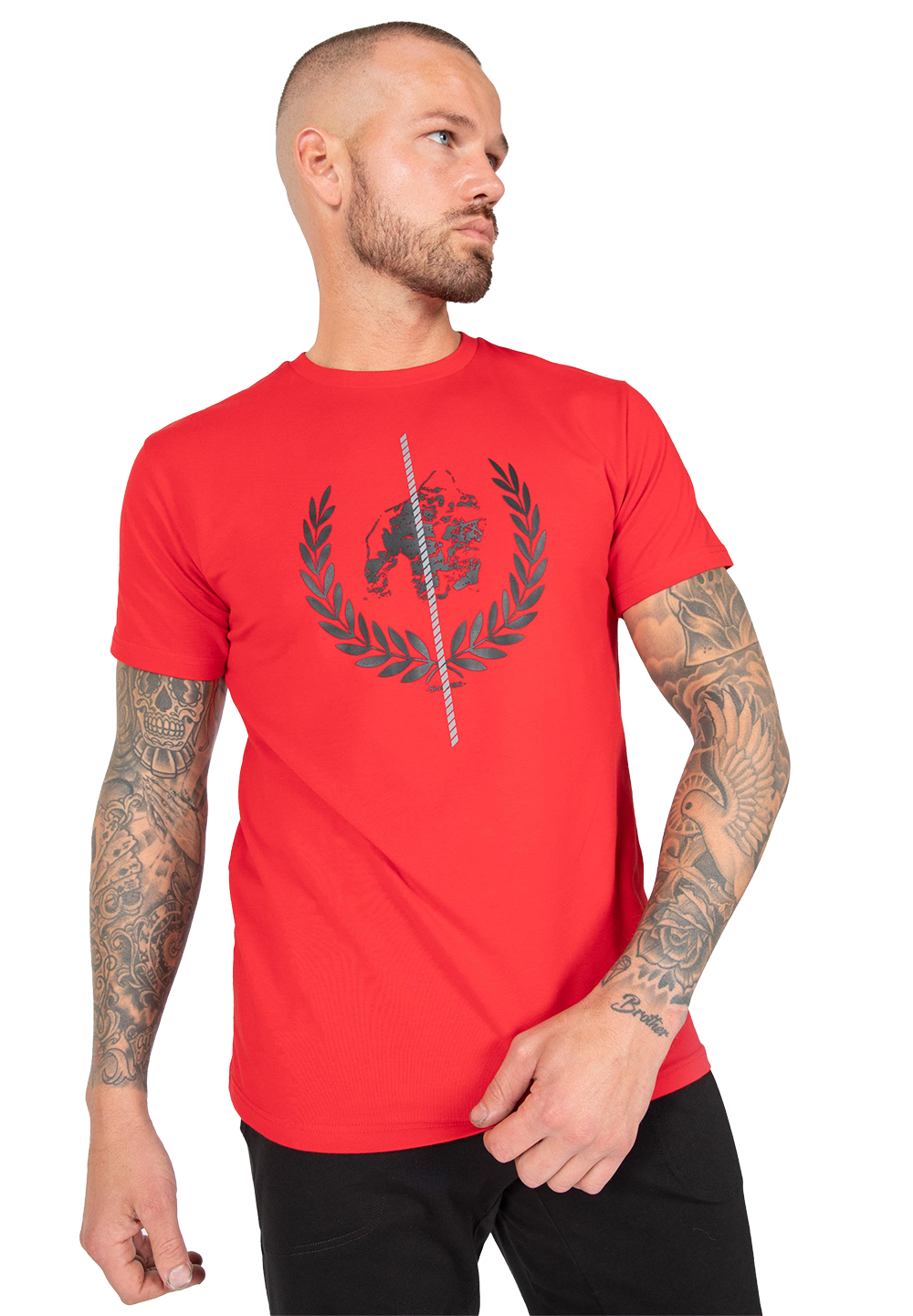 Футболка Rock Hill T-shirt – Red от Gorilla Wear