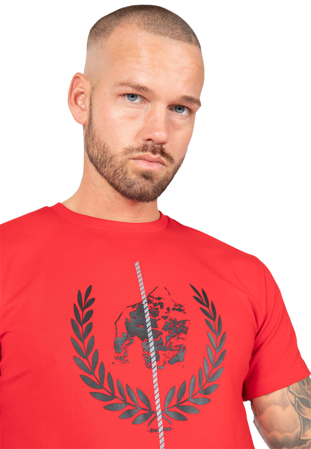 Футболка Rock Hill T-shirt – Red от Gorilla Wear