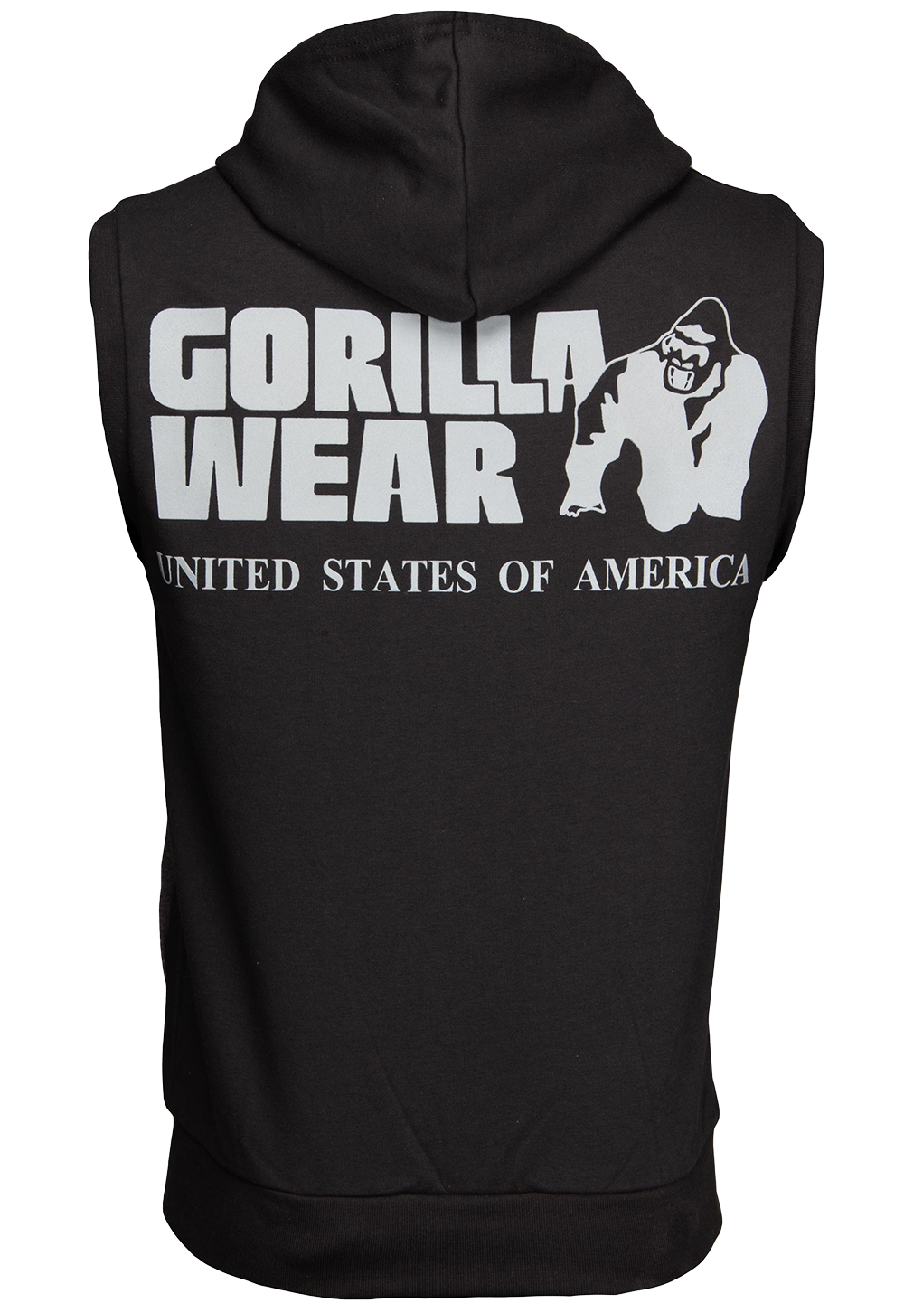 Худи Springfield S/L Zipped Hoodie – Black от Gorilla Wear