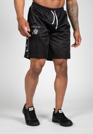 Шорты Gorilla Wear черный белый мужские