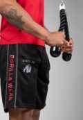 Шорты для фитнеса Gorilla Wear черный красный