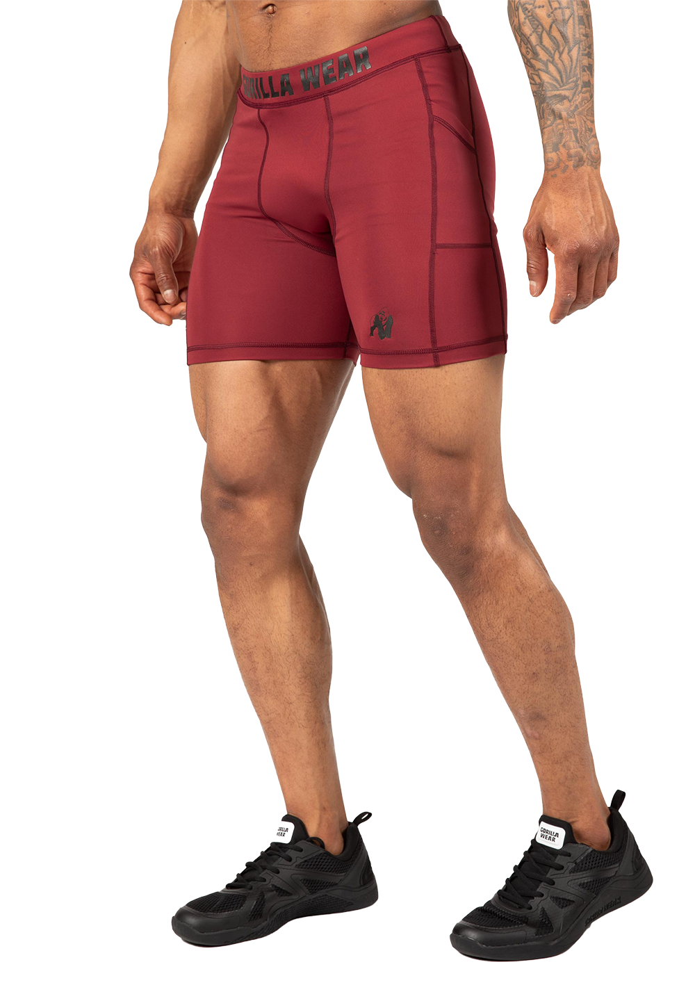 Шорты Smart Shorts – Burgundy Red от Gorilla Wear