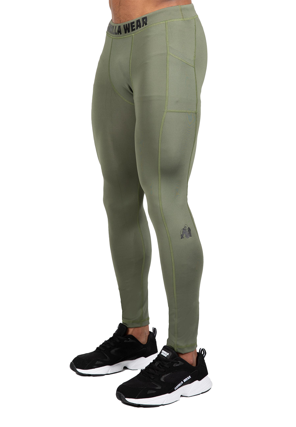 Тайтсы Smart Tights – Army Green от Gorilla Wear