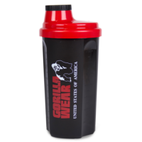 Шейкер Gorilla Wear Shaker 700ML - Black/Red