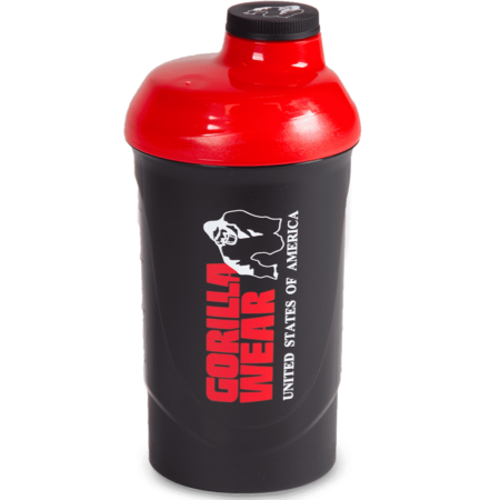 Шейкер Gorilla Wear Wave Shaker 600ML – Black/Red