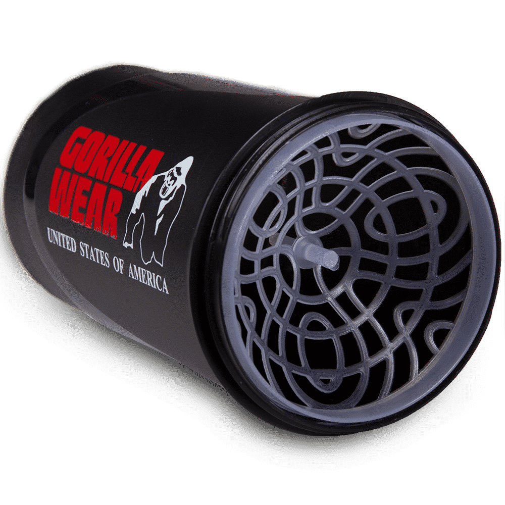 Gorilla Wear Wave Shaker 600ML – Black/Red