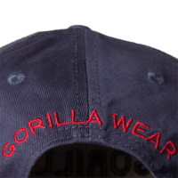 Кепка Harrison Cap – Navy/Red от Gorilla Wear