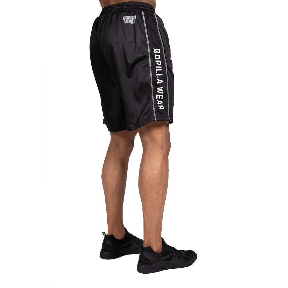 Functional Mesh Shorts – Black/White