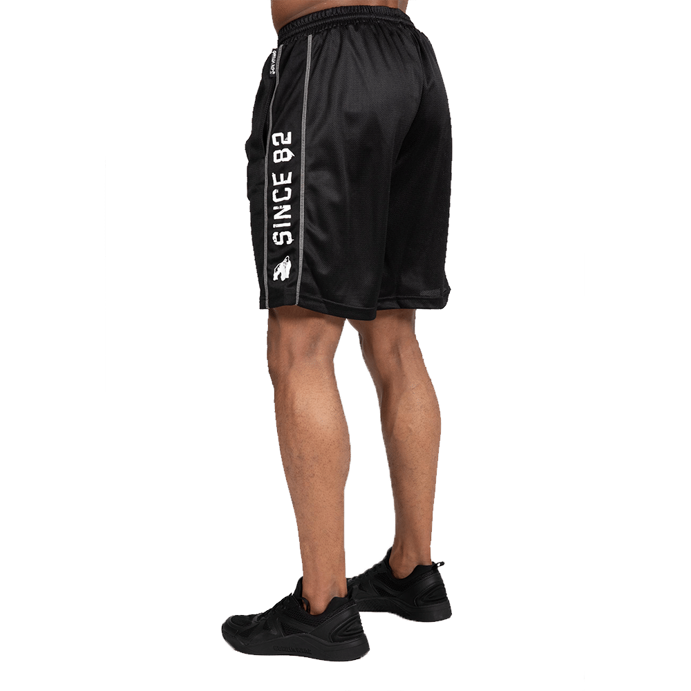 Functional Mesh Shorts – Black/White