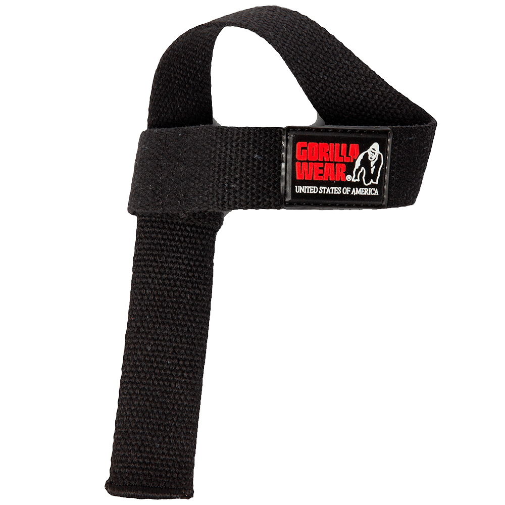 Non-Padded Lifting Straps – Black