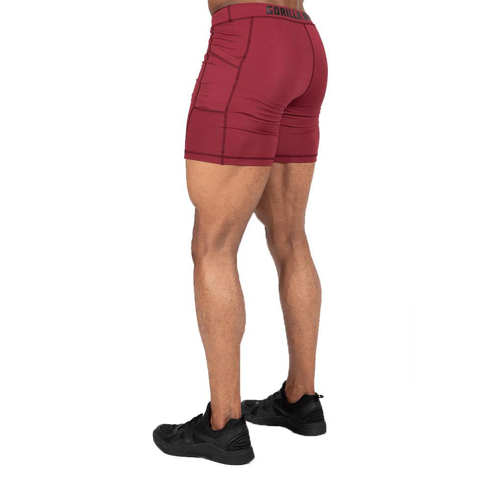 Smart Shorts – Burgundy Red
