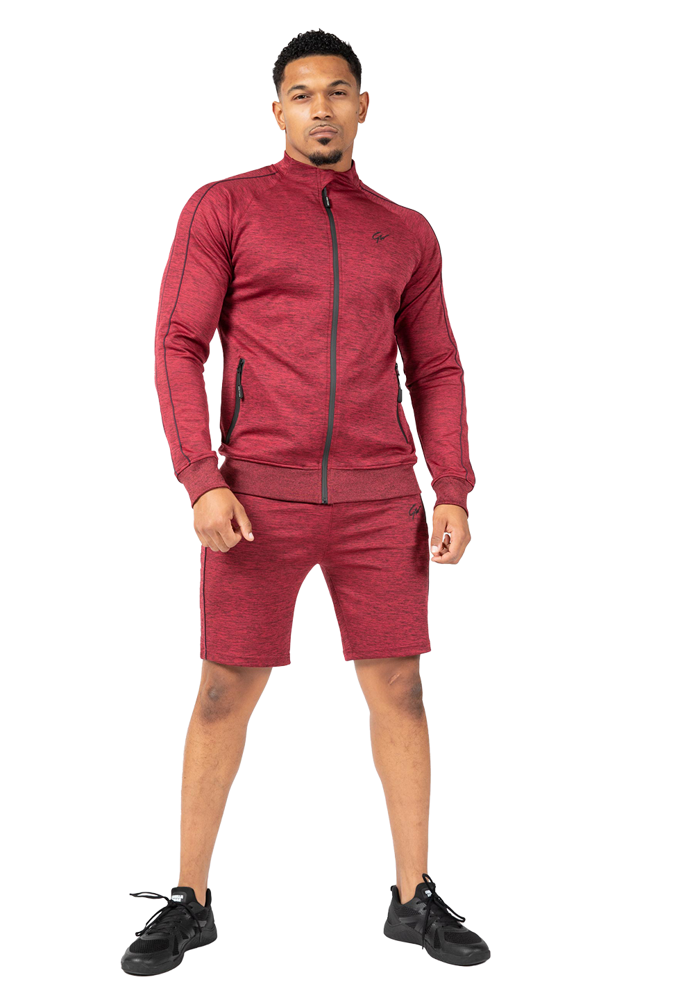 Шорты Wenden Track Shorts – Burgundy Red от Gorilla Wear