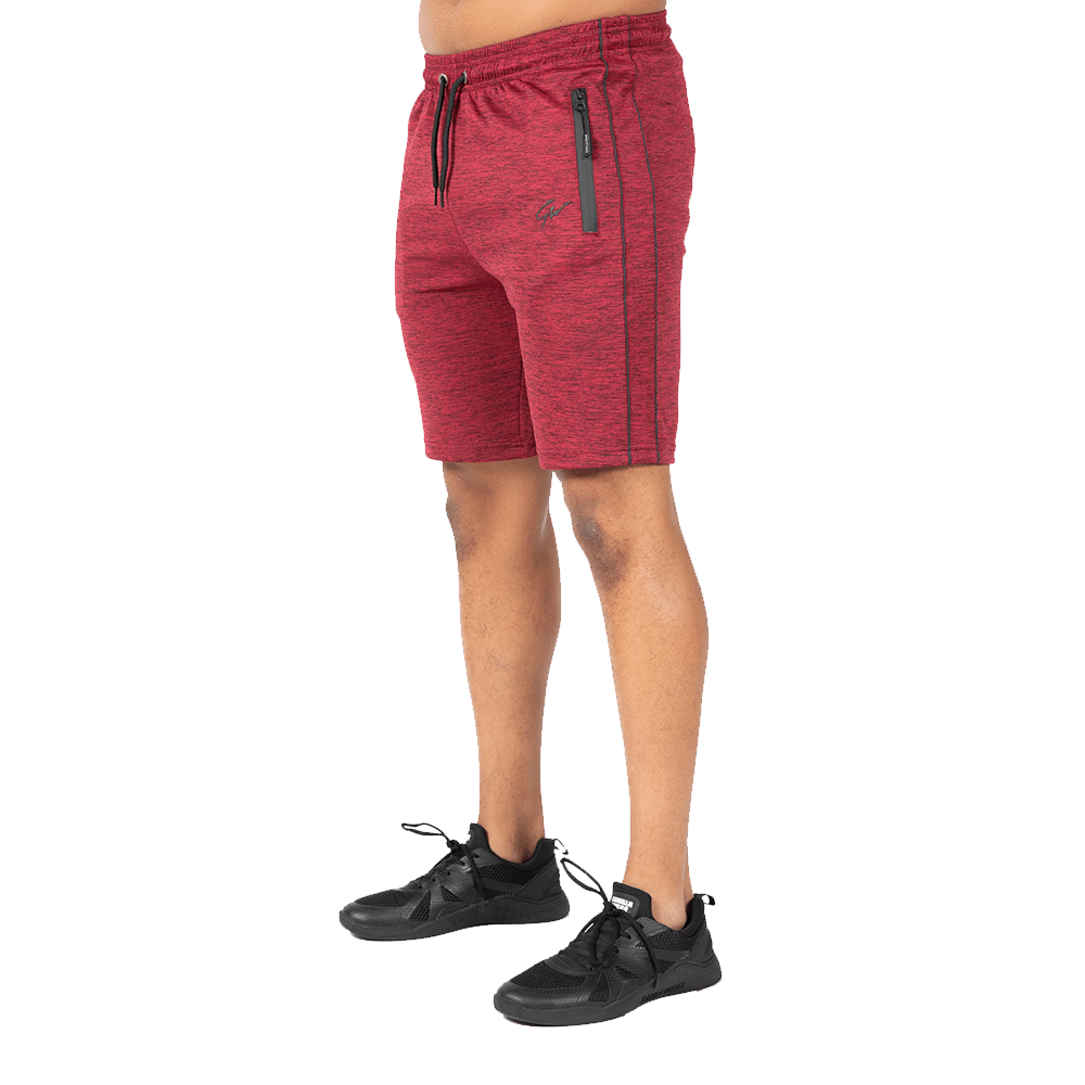 Wenden Track Shorts – Burgundy Red