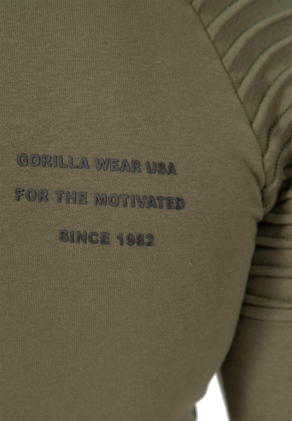 Толстовка Delta Hoodie – Army Green от Gorilla Wear