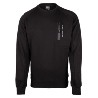 Черная толстовка Newark Sweater от Gorilla Wear