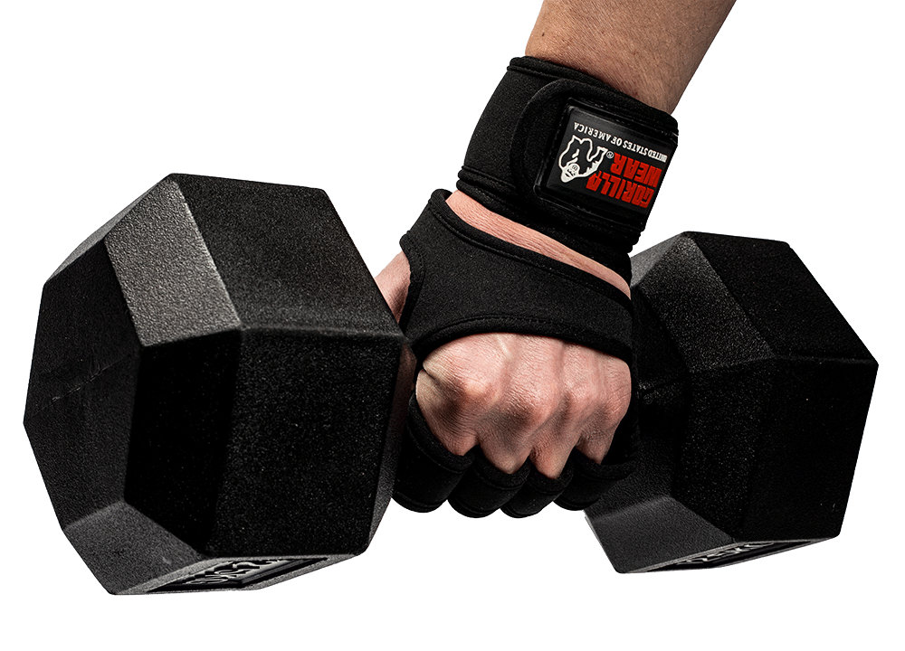 Перчатки Yuma Weight lifting workout gloves от Gorilla Wear