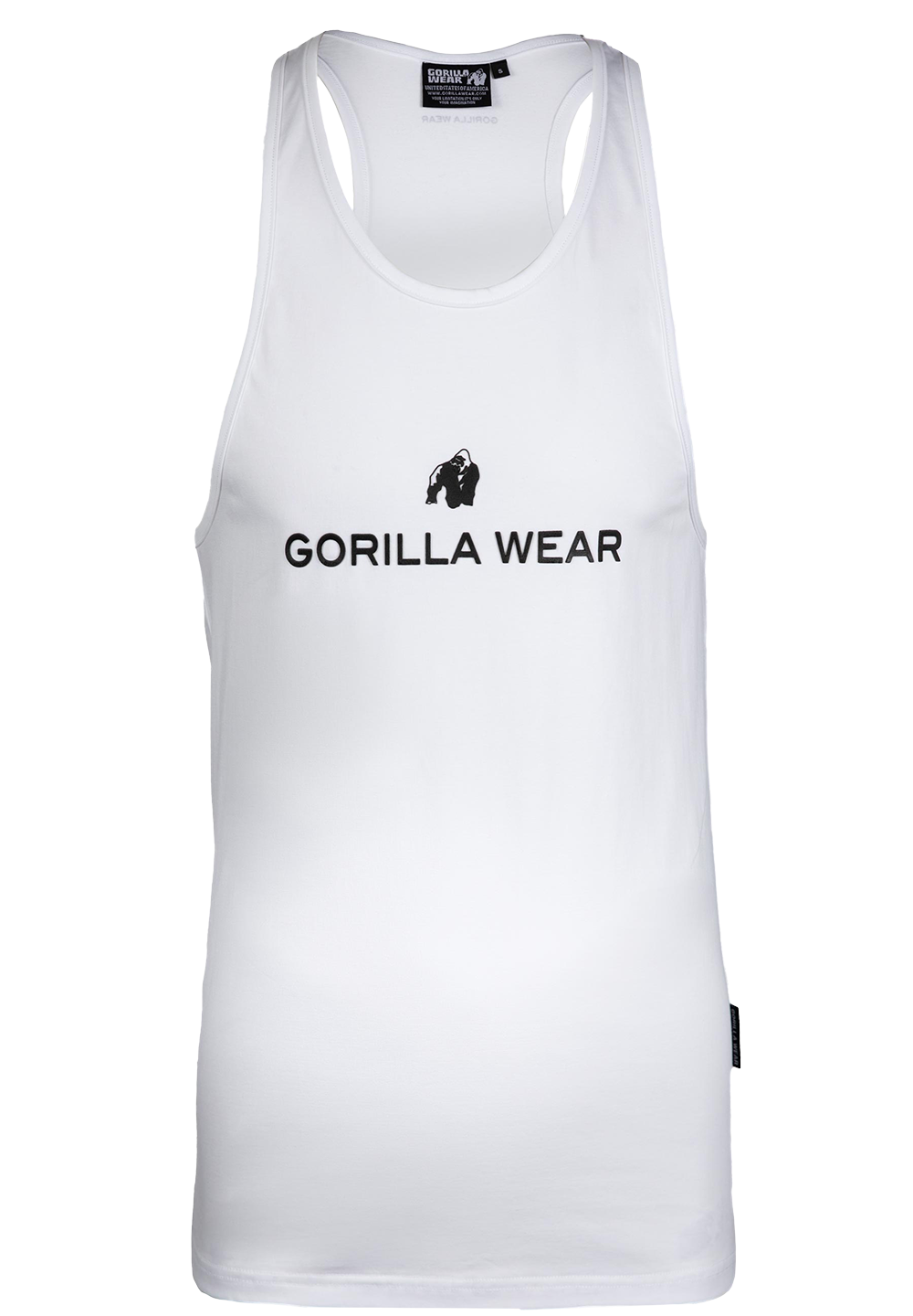 Майка Carter Stretch Tank Top – White от Gorilla Wear