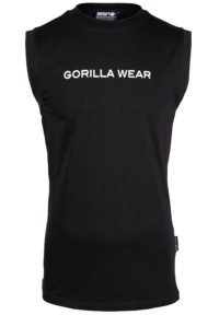 Майка Sorrento Sleeveless T-Shirt – Black от Gorilla Wear