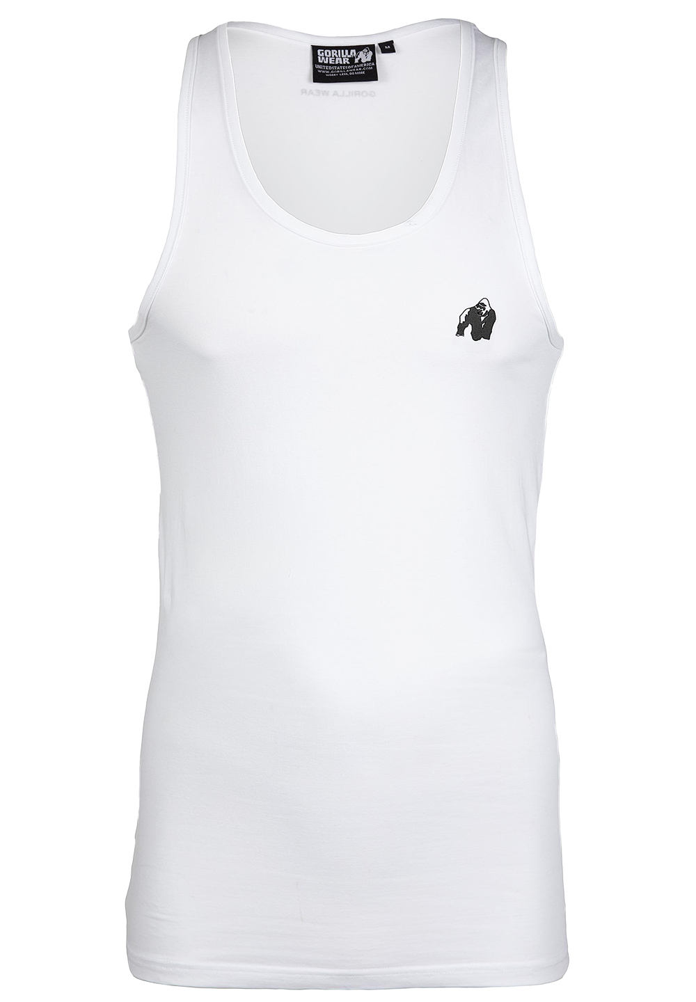 Майка Adams Stretch Tank Top – White от Gorilla Wear