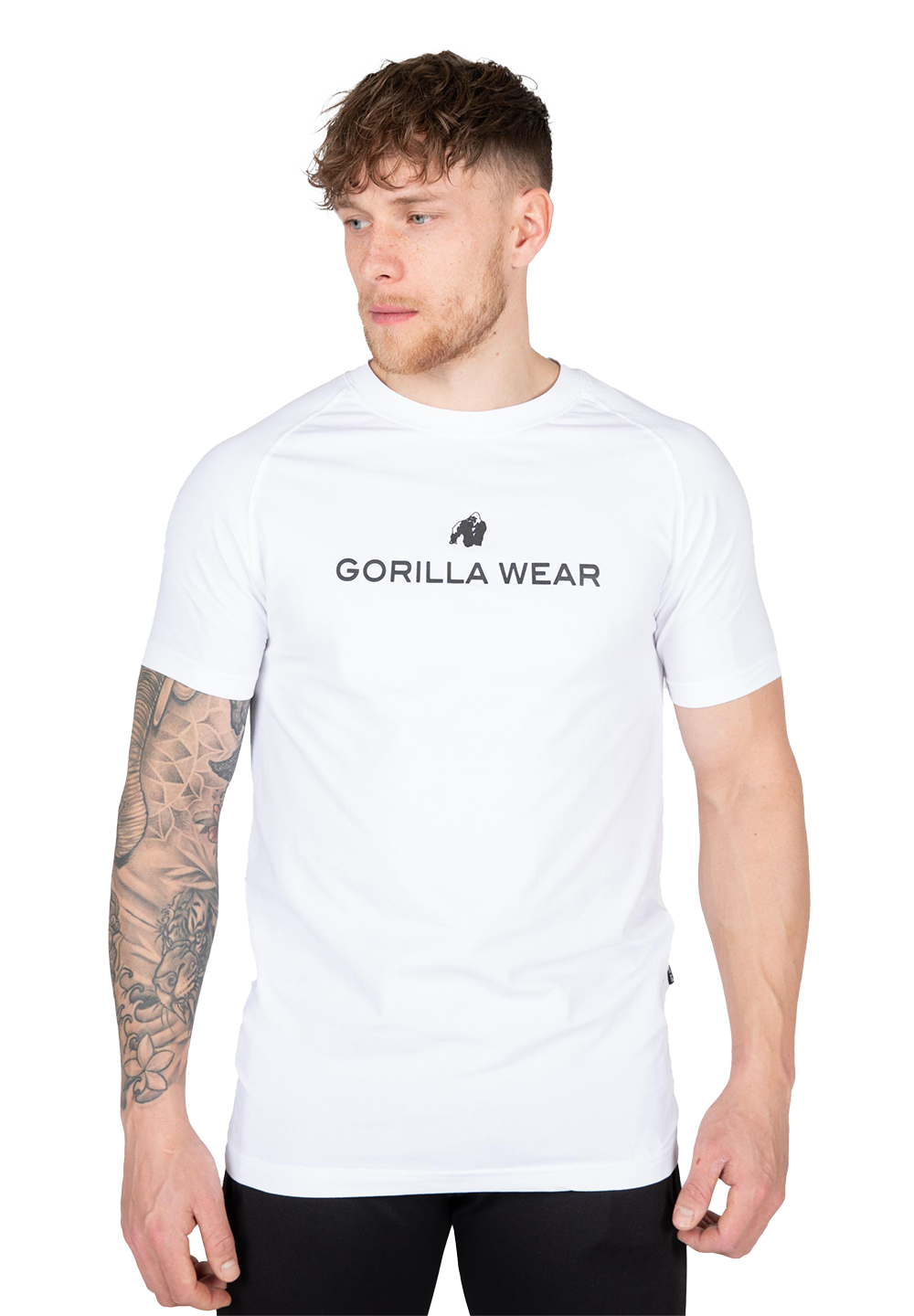 Футболка Davis T-Shirt – White от Gorilla Wear