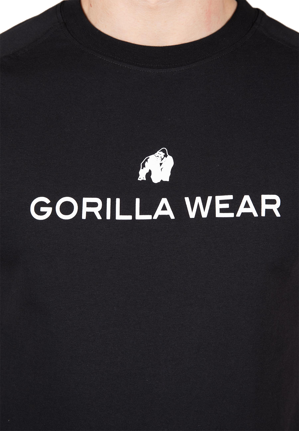 Футболка Davis T-Shirt – Black от Gorilla Wear