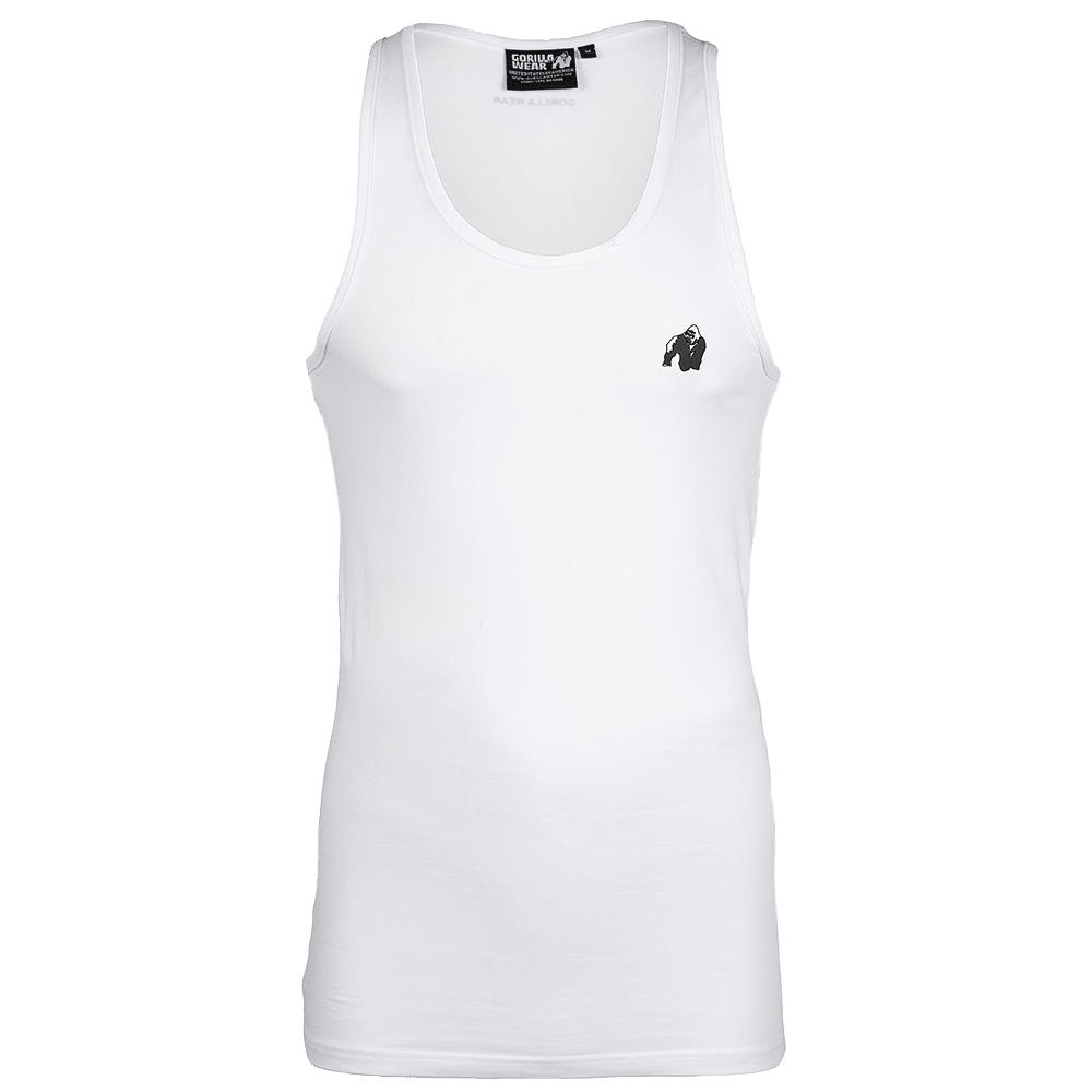 Adams Stretch Tank Top – White