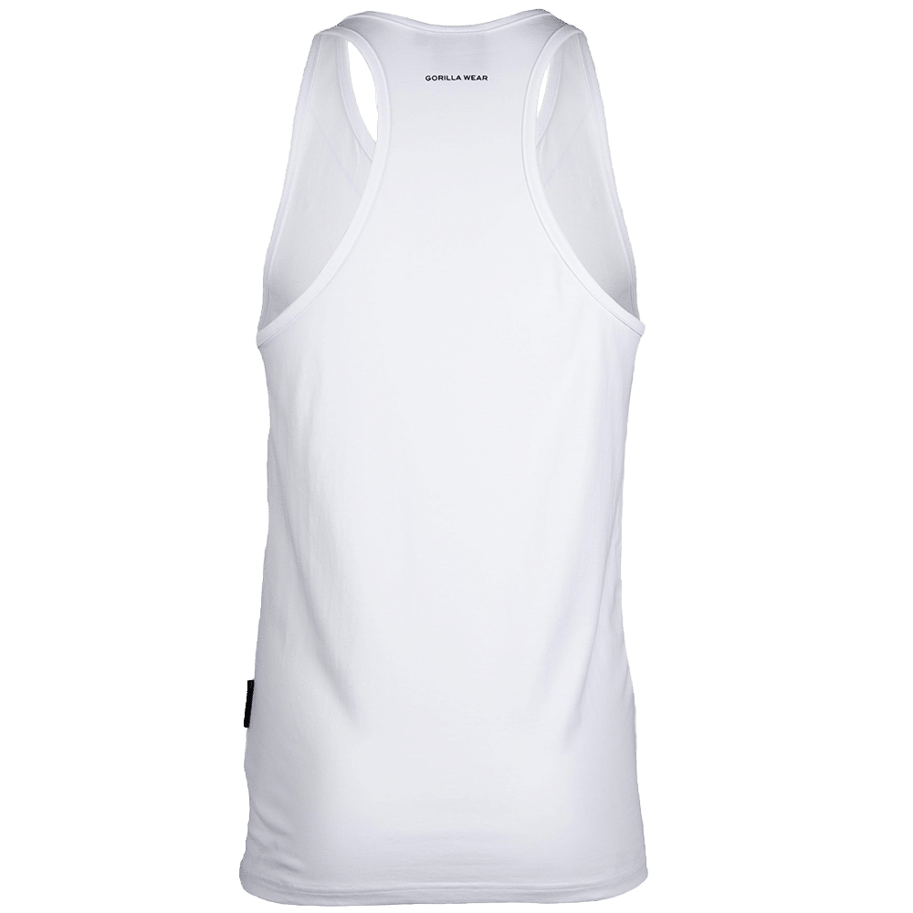 Carter Stretch Tank Top – White