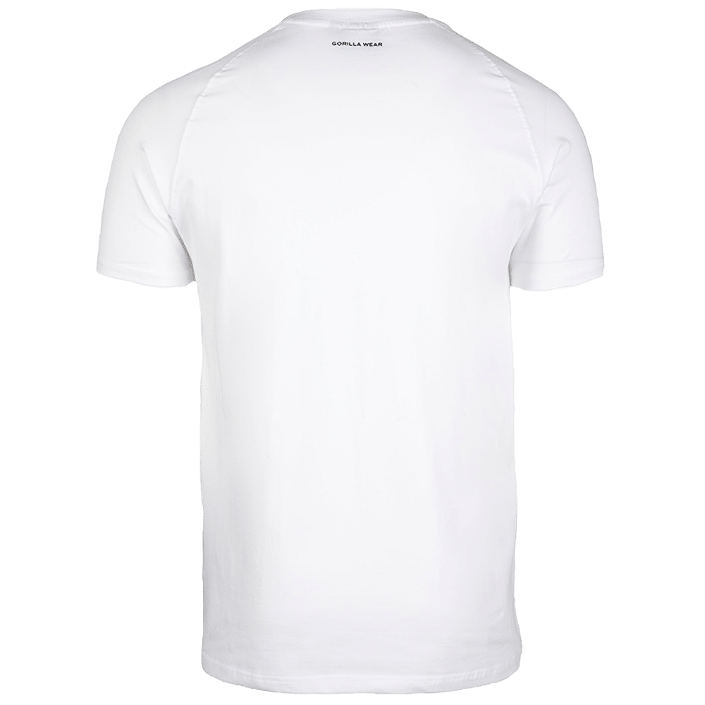 Белая футболка Davis T-Shirt от Gorilla Wear