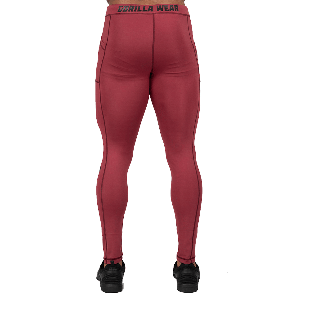 Smart Tights – Burgundy Red