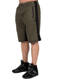 Шорты Augustine Old School Shorts – Army Green от Gorilla Wear