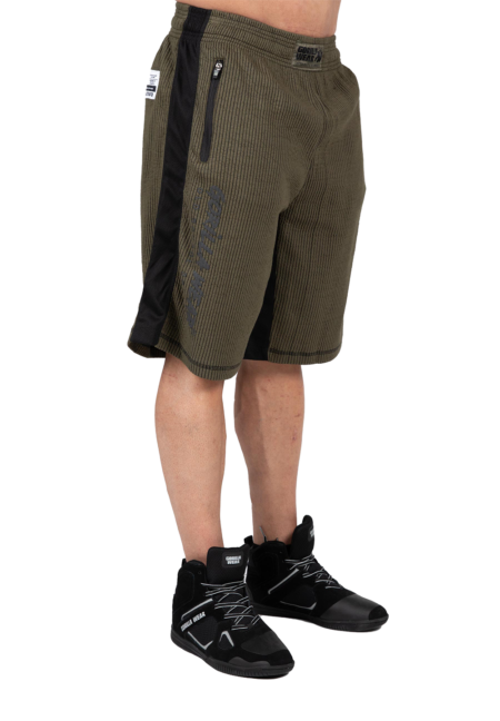 Шорты Augustine Old School Shorts – Army Green от Gorilla Wear