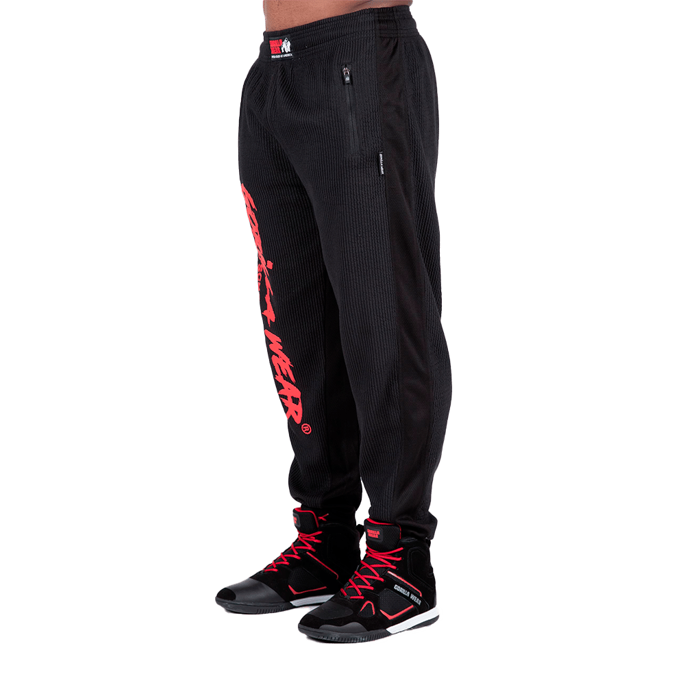 Augustine Old School Pants – Black/Red