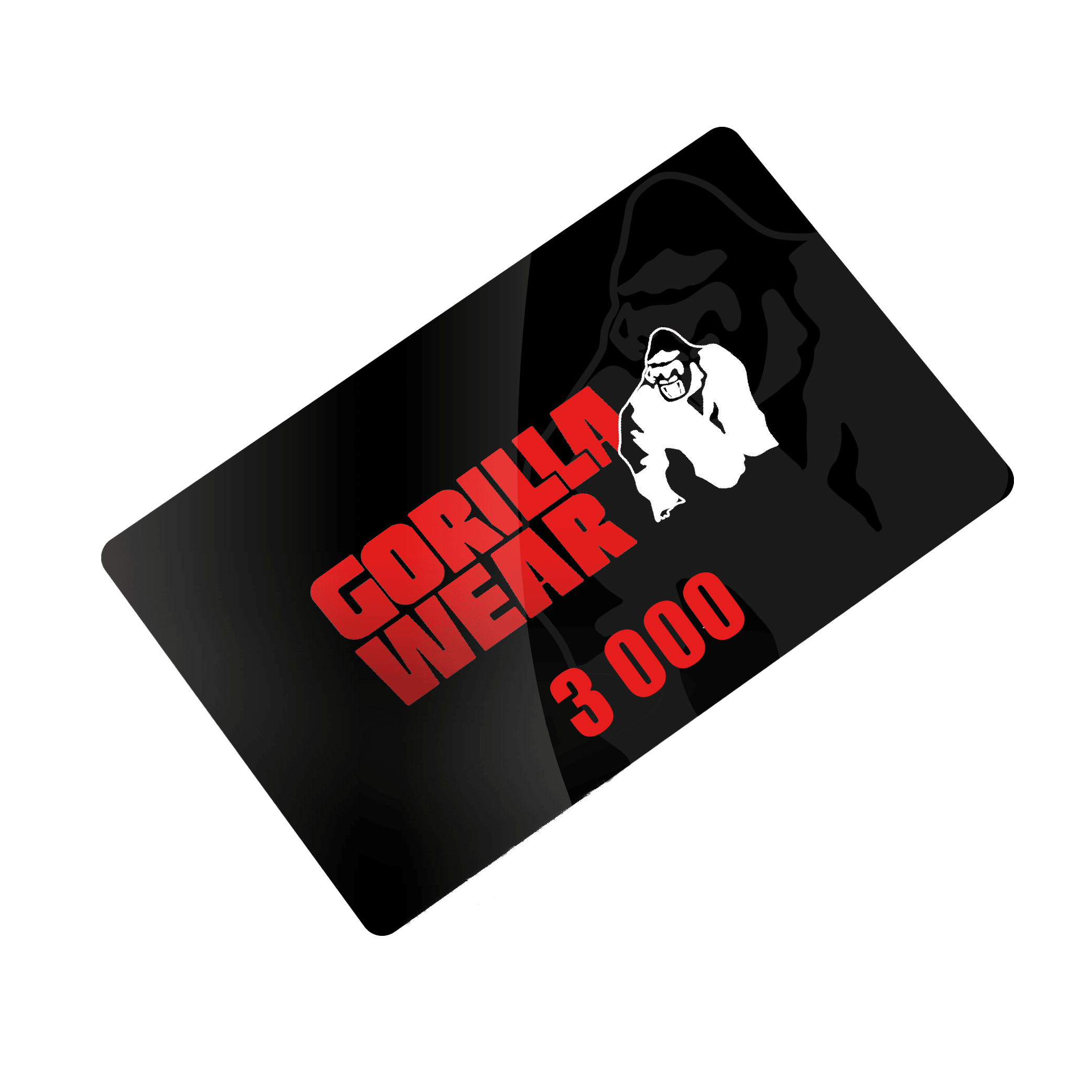 giftcard 3000 - Gorilla Wear e-Gift Card 3000