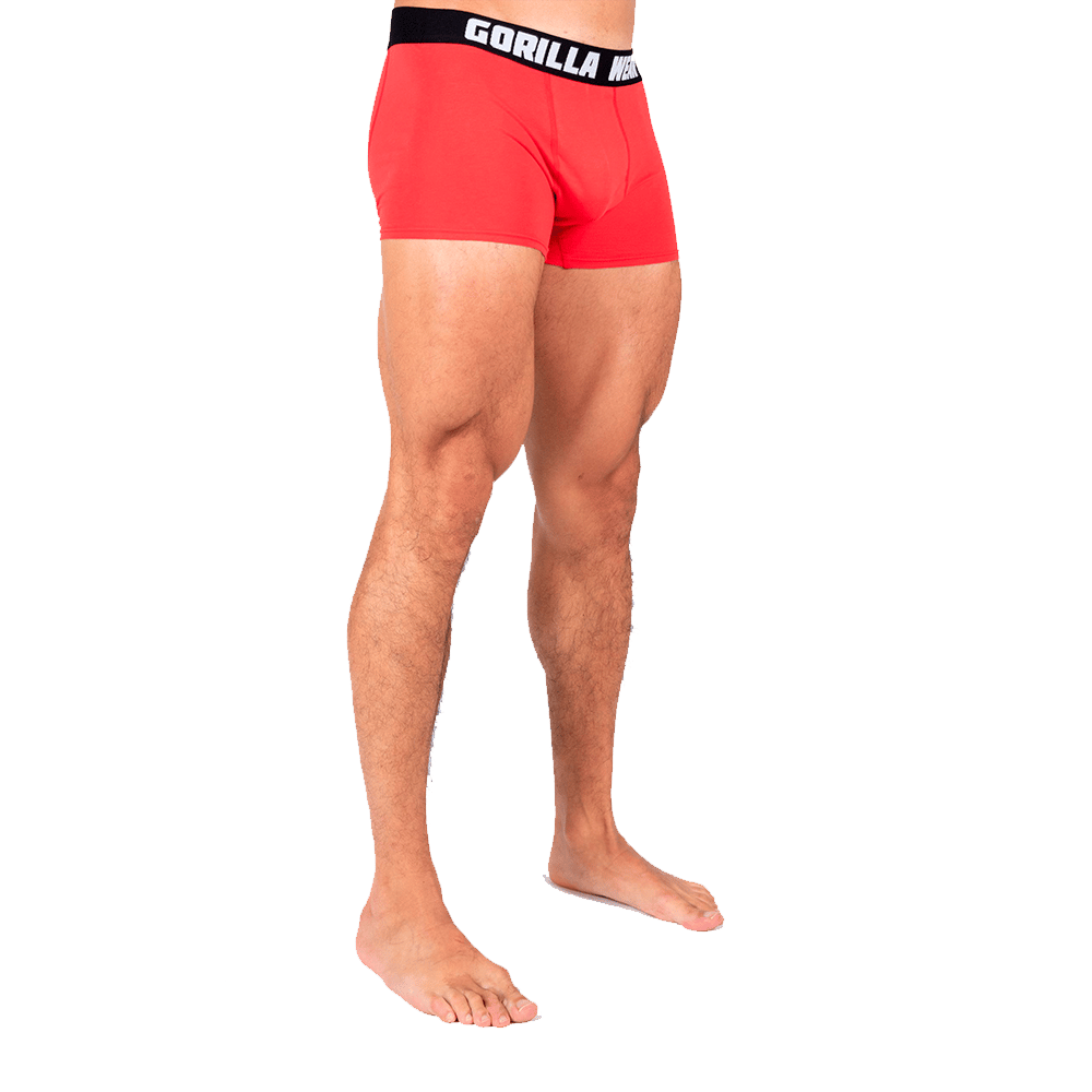 Gorilla Wear Boxershorts 3-Pack – Gray/Navy/Red