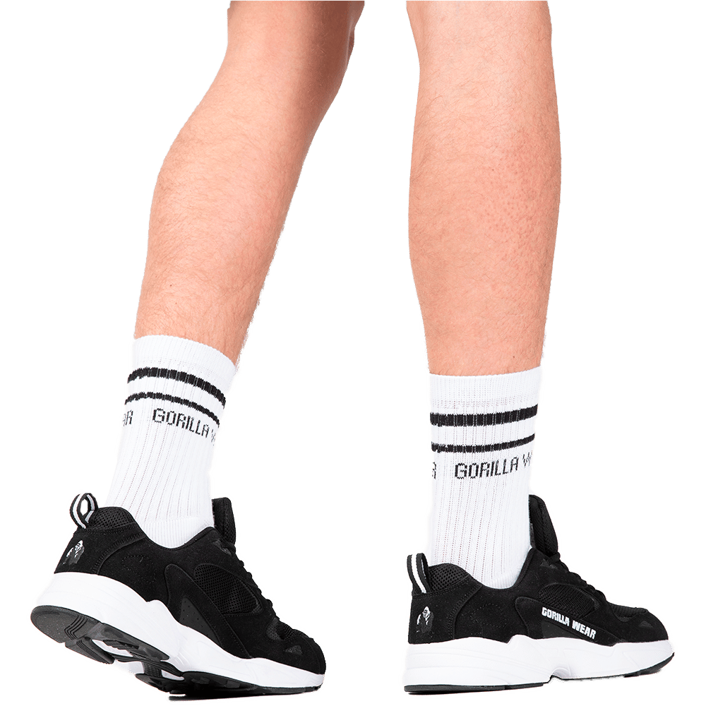 Белые носки Gorilla Wear Crew Socks