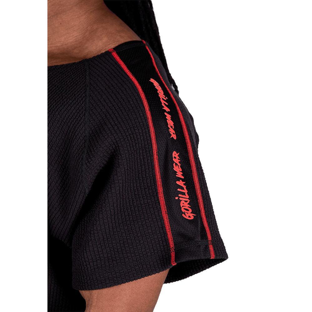 Buffalo Old School Workout Top – Black/Red