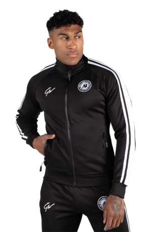 Толстовка Stratford Track Jacket – Black от Gorilla Wear