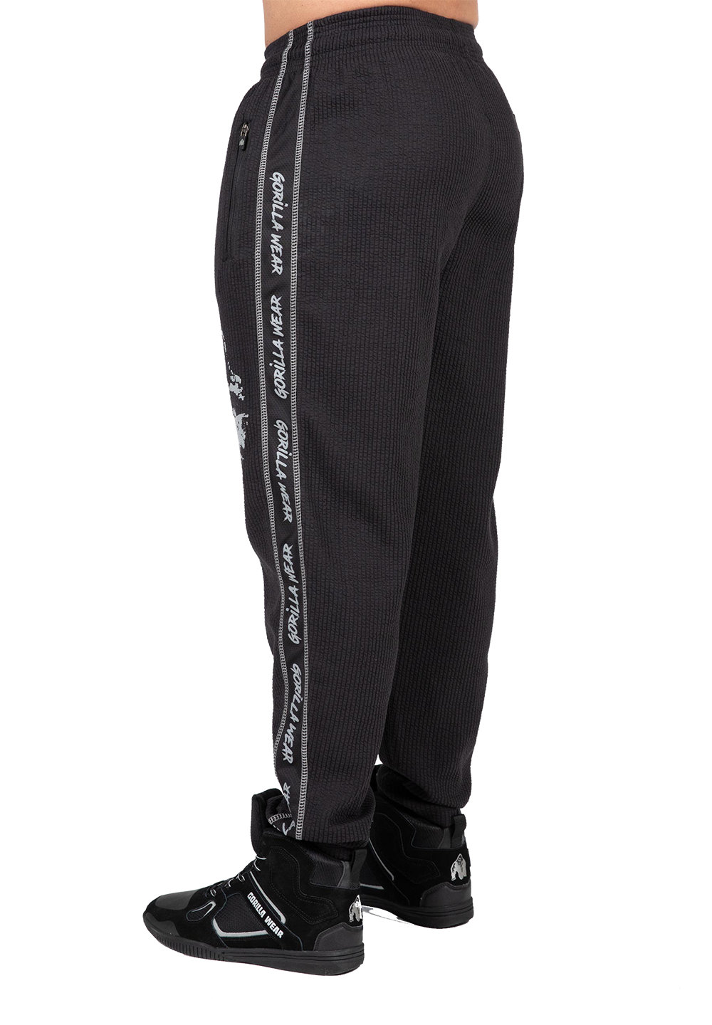 Штаны Buffalo Old School Workout Pants – Black/Gray от Gorilla Wear