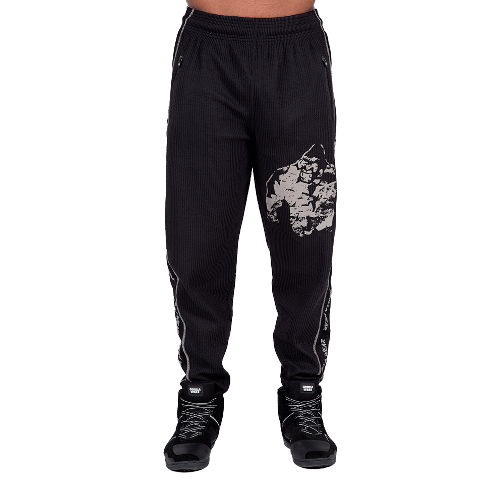 Buffalo Old School Workout Pants – Black/Gray