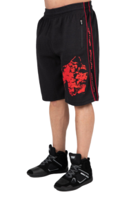 Шорты Buffalo Old School Workout Shorts – Black/Red от Gorilla Wear