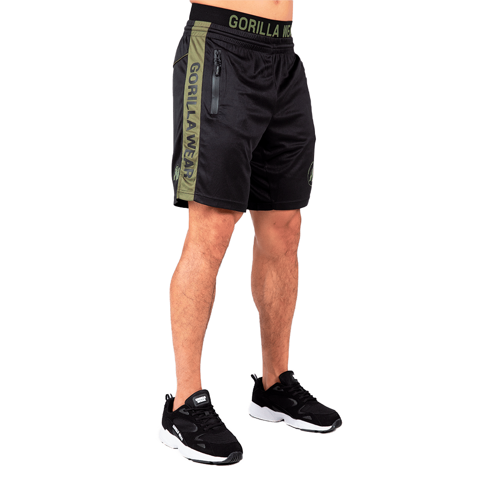Atlanta Shorts — Black/Green