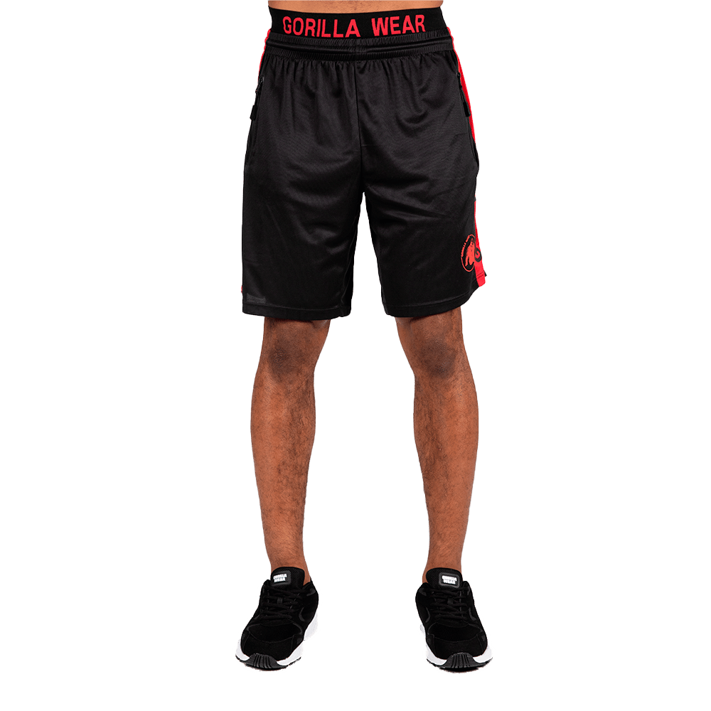 Atlanta Shorts — Black/Red