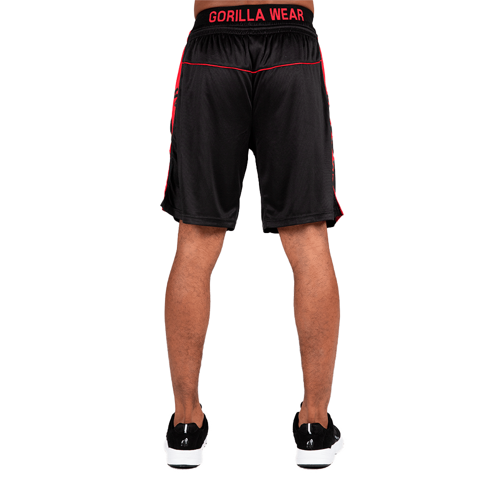 Atlanta Shorts — Black/Red
