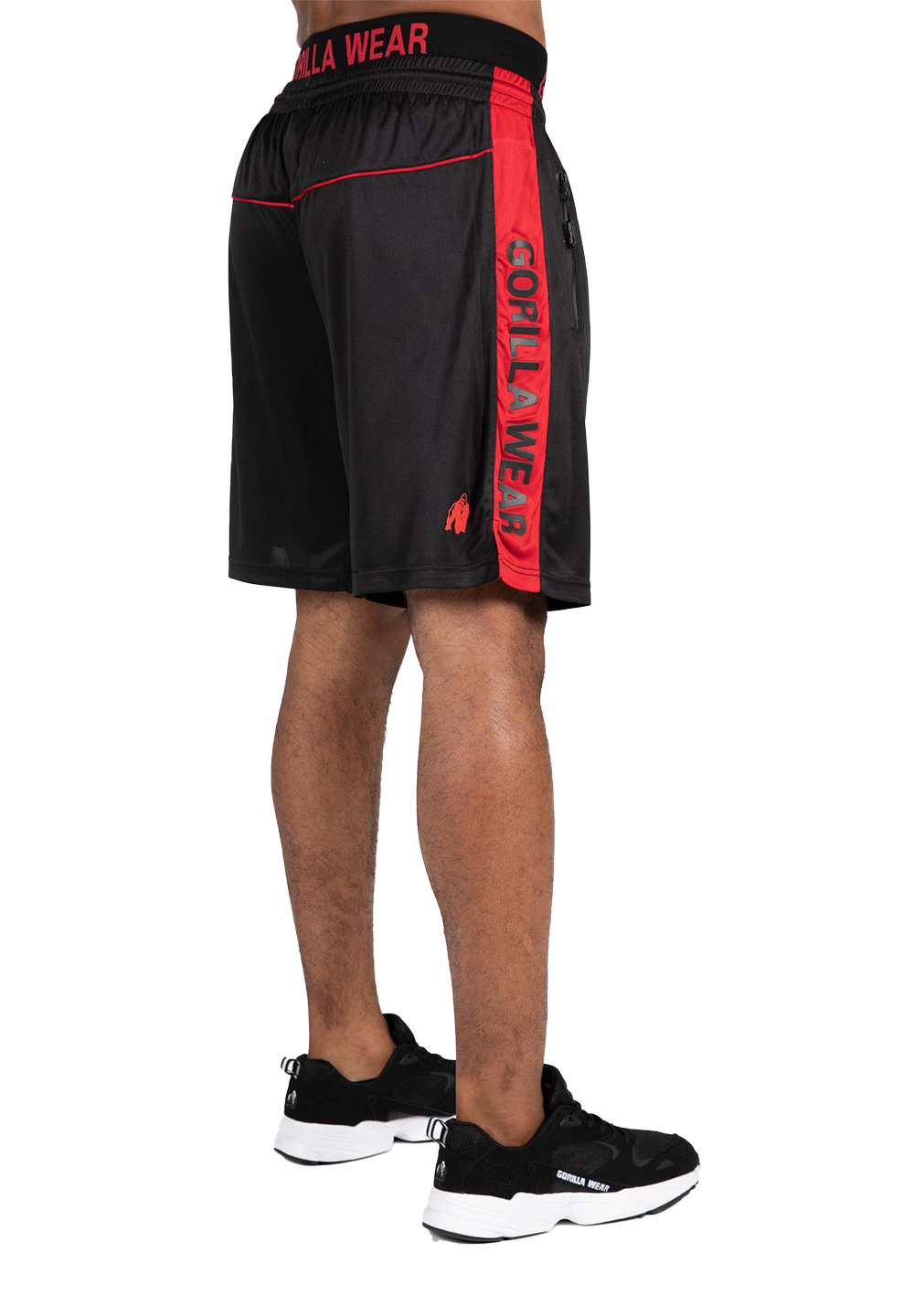 Шорты Atlanta Shorts – Black/Red от Gorilla Wear