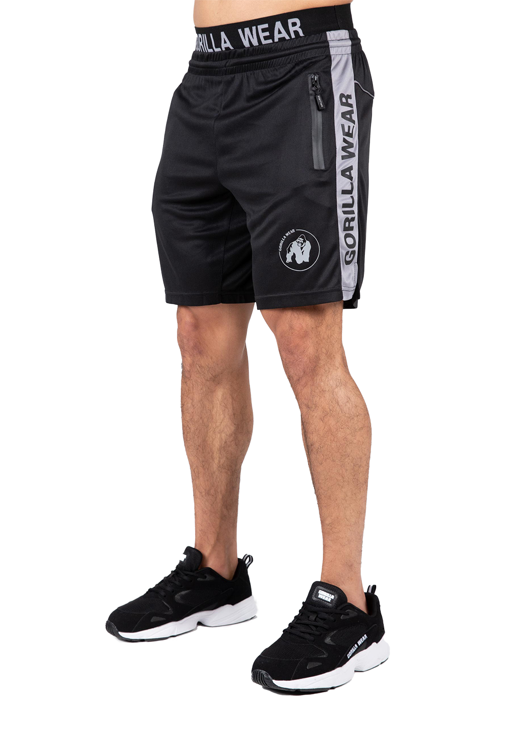 Шорты Atlanta Shorts – Black/Gray от Gorilla Wear
